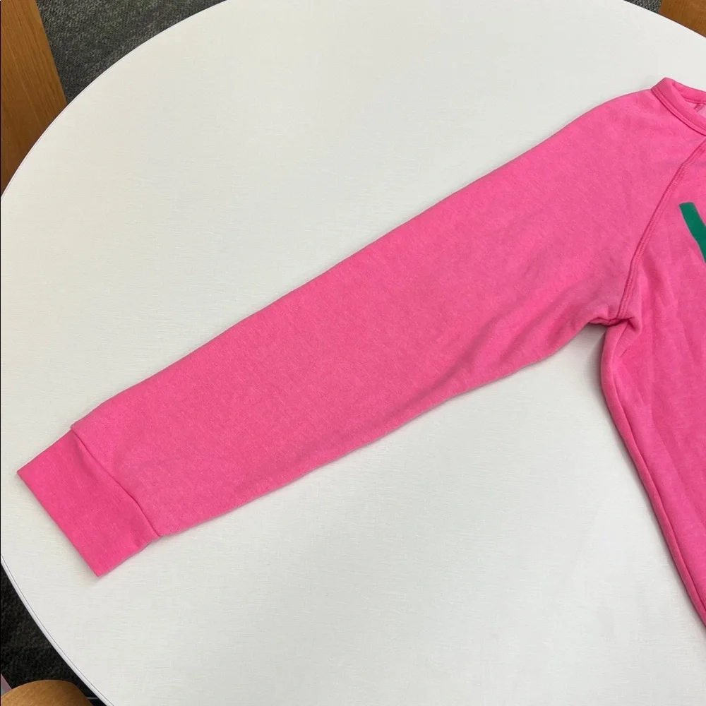 Anthropologie x Midnight Rider the carolita zodiac leo sign pink crewneck XL - Picture 7 of 12